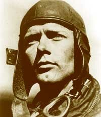 El as norteamericano de la aviación, Charles Lindbergh